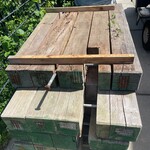 4x Guyana Teak Dragline Schotten, 200x1000mm, lengte 1/165cm, 3/200cm
